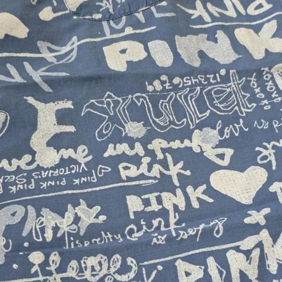 Y2K VS PINK PJ Pants - Picture 3 of 5